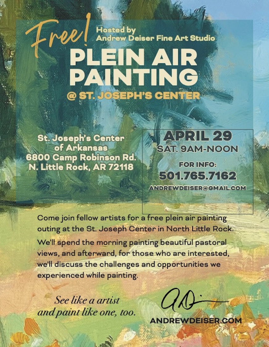 Plein Air Painting Flyer